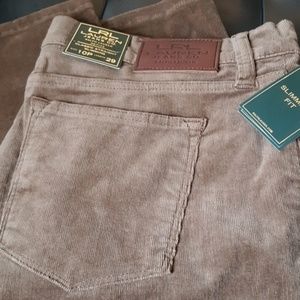 Ralph Lauren brown corduroy pants. Nwt 10P